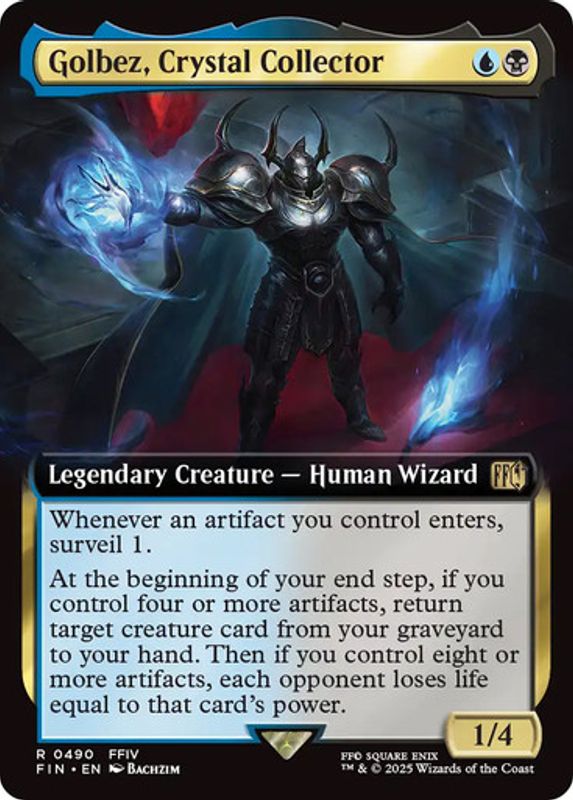 Golbez, Crystal Collector (#490) (Extended Art)